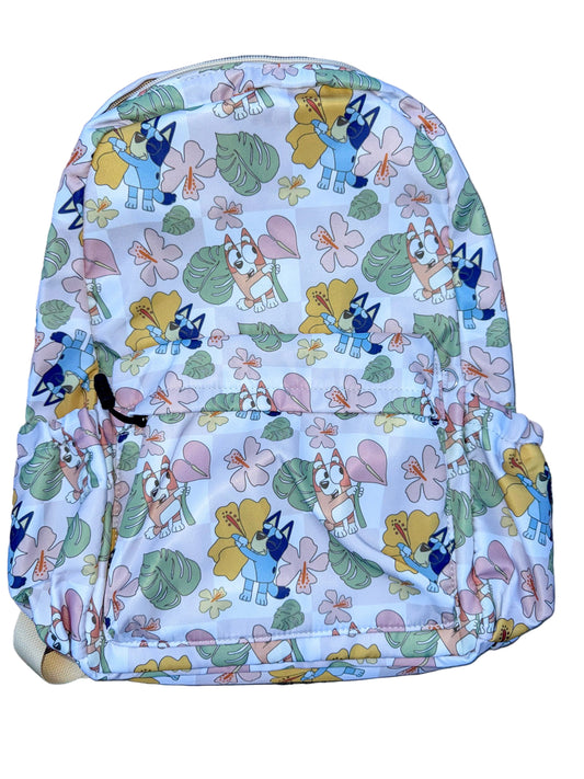 LARGE BACKPACK | Tropical Blue