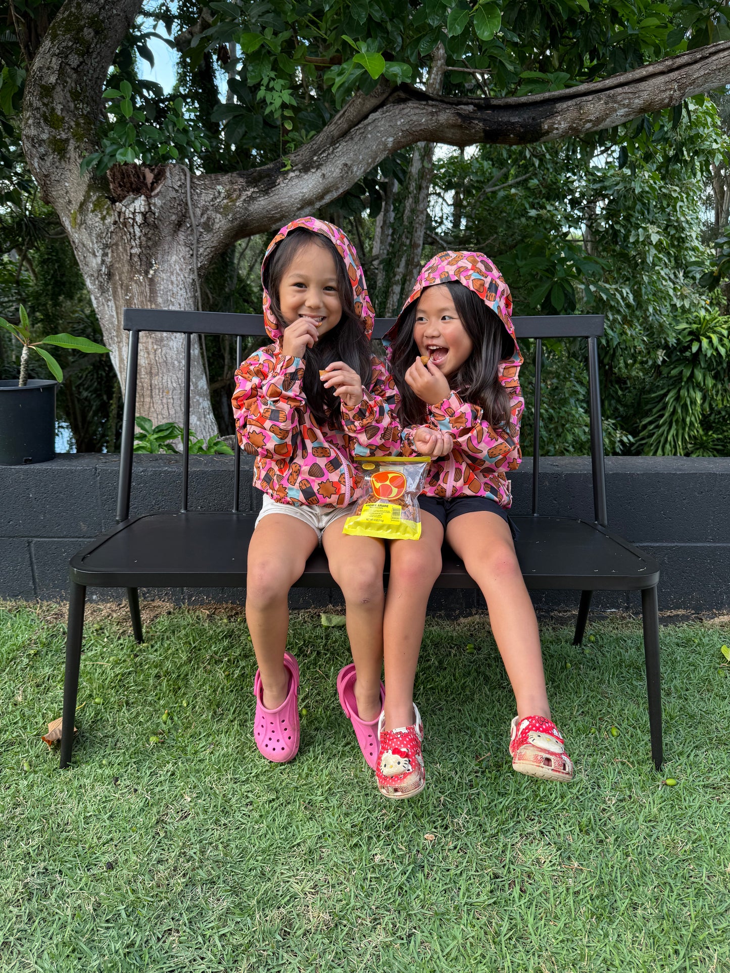 KIDS Rain Jacket- Jana Kaki Mochi